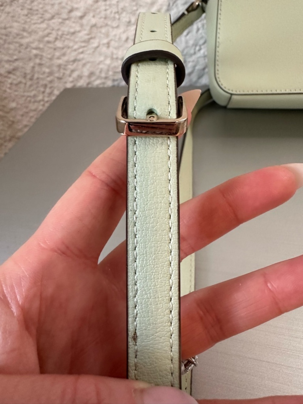 Kate Spade Sienna Crossbody Bag Light Mint Green Excellent Used Condition - Picture 7 of 13